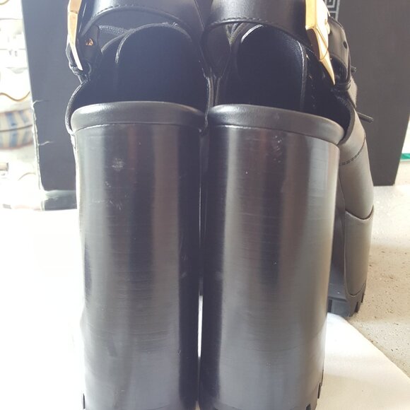 Versace ! Sling back Platform loafer ( EU/40) - Picture 7 of 14